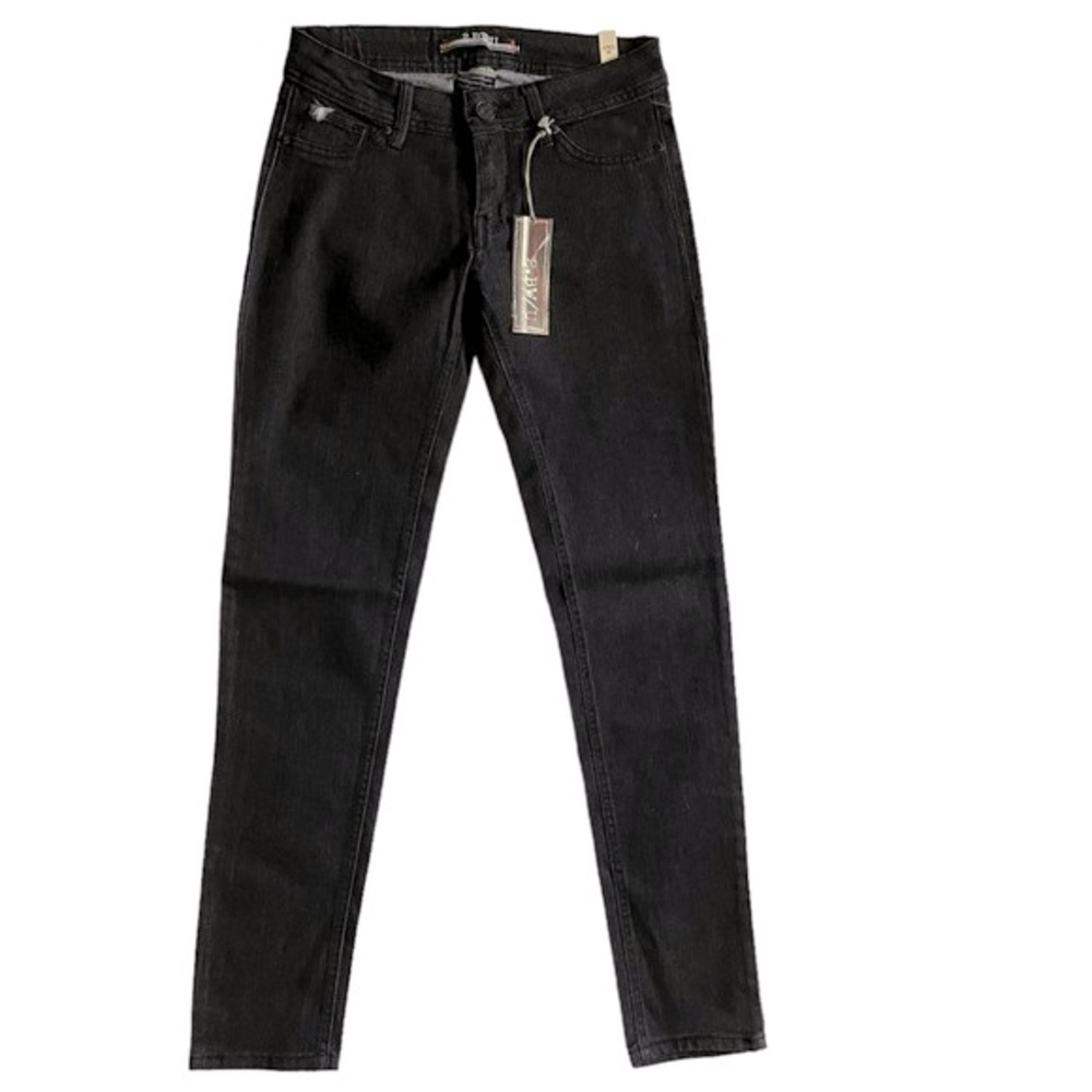 Black 2BW/U (to be with you) Low Rise Skinny Jeans Juniors Size 3